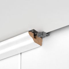 Element de închidere pentru panouri de perete şi de tavan 16 x 36mm White uni
