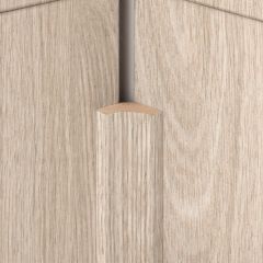 Element de colţ interior pentru panouri de perete şi de tavan Light grey oak