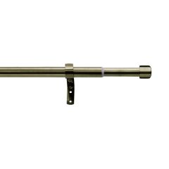 Apollo Set galerie telescopică cu 1 bară, din metal 120-230cm aur antic