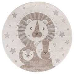 Covor Elio Kids lion 120 cm rotund