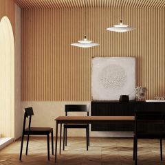 Panou acustic de perete MDF 12mm saragossa oak-grey
