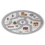 Covor Bond Kids City cream 120 cm rotund
