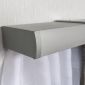 Set galerie cu mască Deco 300 cm argintiu