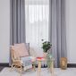 Cotonello confecţionată cu inele draperie 140X270 cm gri Cotonello confecţionată cu inele draperie 140X270 cm gri