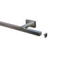 Cuby şină galerie din aluminiu pătrată 160 cm silver Cuby şină galerie din aluminiu pătrată 160 cm silver