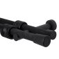 VIKO set galerie cu 2 bare, fără capete 120 cm negru VIKO set galerie cu 2 bare, fără capete 120 cm negru