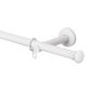 Siva set fără elemente de capăt, 1 bară Metal 240cm alb