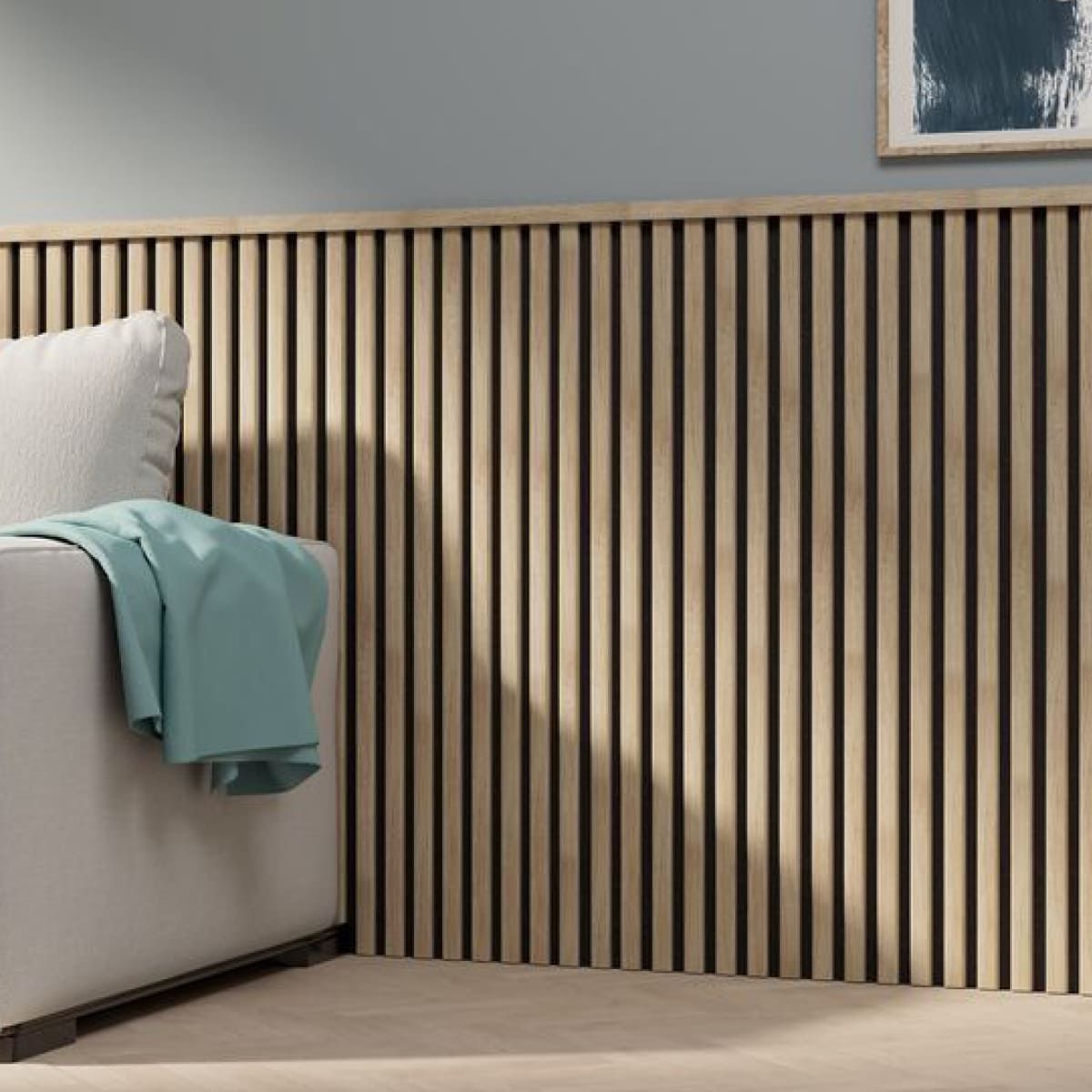 Profil închidere riflaj Decowall Stejar Ivory