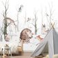 Tapet Shy forest Design