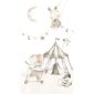 Tapet Circus pink Design