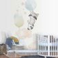 Tapet Soft Clouds blue Design