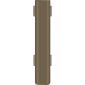 Pachet colţuri Style 60 6 cm de prelungire 44-stone 2 buc/pachet