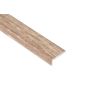 Profil 25x20mm pentru protecţia treptelor 2,7 m, stejar antic