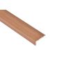 Profil 25x20mm pentru protecţia treptelor 2,7 m, nuc