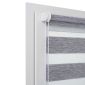 Rulou umbrire cu model Bahama Day and Night 70X150 cm gri