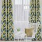 Draperie Peacock 140 cm verde