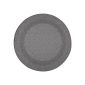 Covor IN and OUT grey 120 cm rotund