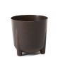 Frida ECO coffee ghiveci de flori, espresso 25,3x26x26 cm