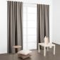 Luna draperie blackout confec?ionată, cu prindere draperie 4in1 135x240cm taupe