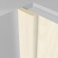Element de închidere pentru panouri de perete şi de tavan 25 x 6mm Pear white