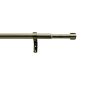 Apollo Set galerie telescopică cu 1 bară, din metal 120-230cm aur antic