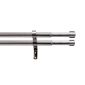 Apollo Set galerie telescopică cu 2 bare, din metal 120-230cm crom