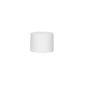 Capăt de bară Siva 19 mm knob pereche alb