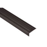 Profil 25x10mm pentru protecţia treptelor 0,9 m black