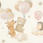 Tapet Soft Clouds pink
