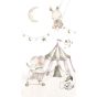 Tapet Circus pink Design