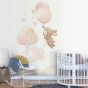 Tapet Soft Clouds pink Design