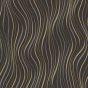 Tapet FREQUENCIES negru -auriu