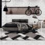 Covor Impala Grid grey 80x150 cm