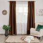 Draperie Dimout Vines 295 cm ciocolatiu