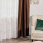 Draperie Dimout Vines 295 cm ciocolatiu