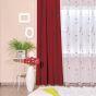 Draperie Dimout Vines 295 cm bordo