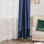 Draperie Dimout Vines 295 cm albastru închis