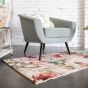 Covor Platinum pink flower 200x290 cm