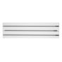 Panel universal din aluminiu Doublo 3-4 rânduri 160 cm, alb