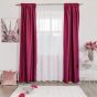 Draperie Dimout Vines 295 cm sfeclă roşie