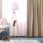 Draperie Super Soft satin  280 cm  bej