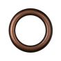 Inel metalic Rings 1 pereche, antic bronz