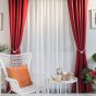 Perdea Dotty 290 cm alb