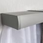 Set galerie cu mască Deco 160 cm argintiu