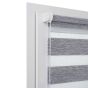 Rulou umbrire cu model Bahama Day and Night 80X150 cm gri