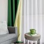 Double cu 2 fete draperie 290 cm verde-verde închis