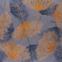 Draperie Pang 295 cm albastru-portocaliu