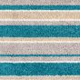 Mochetă Colors Stripy 48400-turcoaz