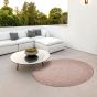 Covor IN and OUT beige 120 cm rotund
