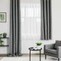 Draperie confecţionată cu rejansă Termo 200X250 cm gri